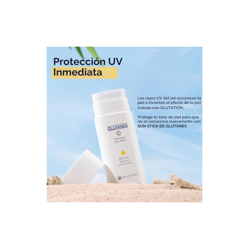 Glutanex™ Sun Stick - BLOQUEADOR SOLAR FPS50+ PA++++ 30GR. /