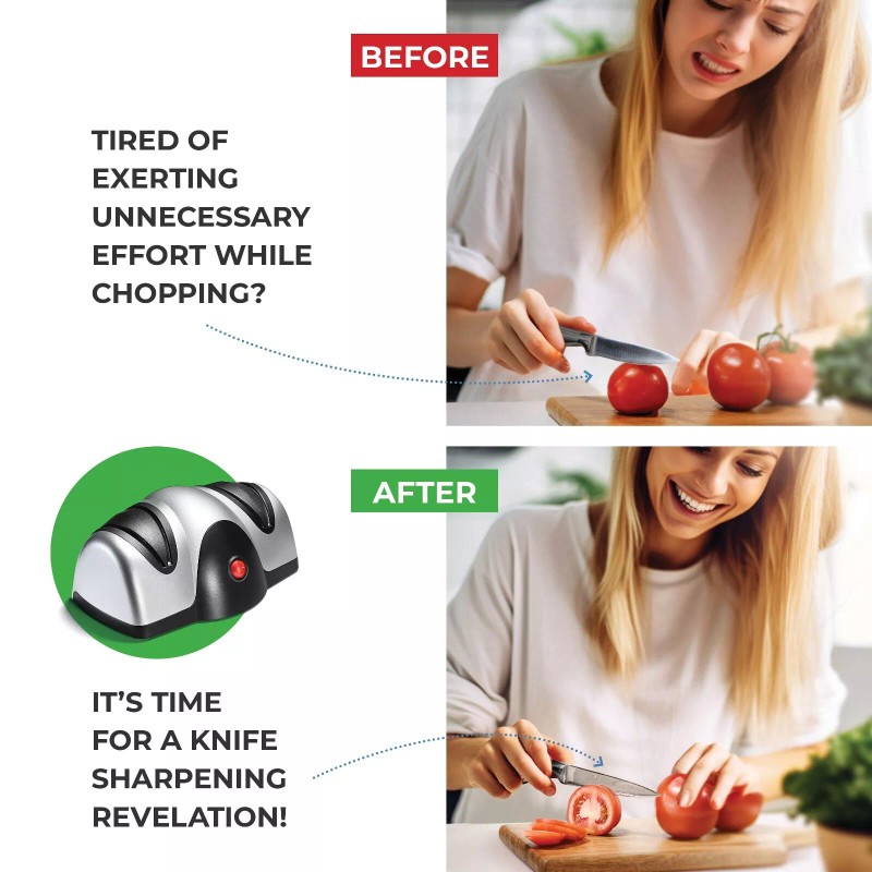 Sagler Electric Knife Sharpener Great Kitchen Knife Sharpener