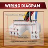 WOOSTAR 7/8" 22mm Handlebar 3 Function Right Start Switch Replacement