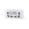M EGA MEGACUBE 7 Day Programmable Digital Timer Outlet, Indoor