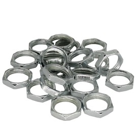 20x Hexagon Nuts M10 x 1 SW12 H.3 mm ISO Fine Thread DIN 13-5 Galvanised Key Nut Thread Nut