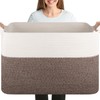 XXXL Supre Large Blanket Basket for Clothes, Towels, Pillows, 108L