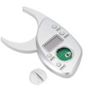 Body Fat Gauge Digital Fat Caliper 0-50mmx Measuring Range Fast,
