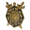 Bagua Mirror Strong Brass 12 Animal Signs Bring Auspiciousness Hermony
