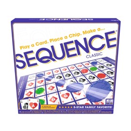 Juego de Mesa Sequence/Marca Goliath/Juego de Tablero/Fichas/Regalo para niños/Edad Recomendada 7+/ Jugadores 2 a 12/ Regalo para Adultos/Tipo Familar