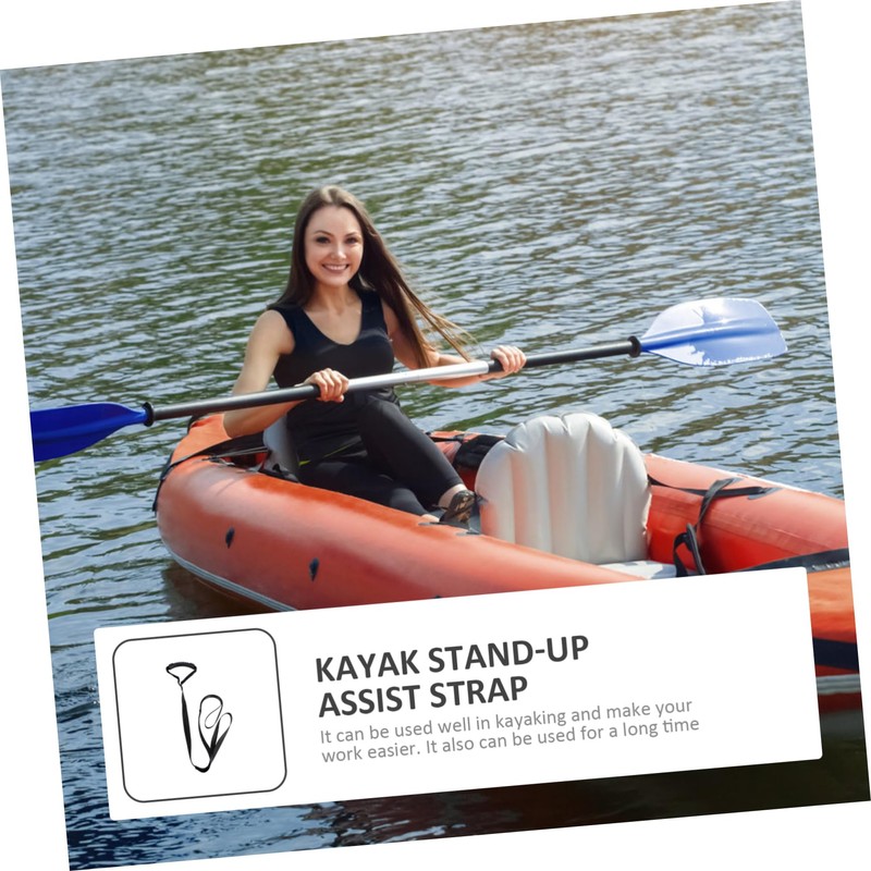 Toddmomy Kayak Supply Kayak Polyester Drag Band Kayak Paddleboard Stand