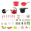 Kitchen Pretend Toy, Ruspela Role Play Mud Kitchens Accessories 41pcs