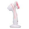 Electric Facial Cleansing Brush 3 Head Massage Facial Exfoliating Silicone