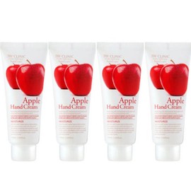 3w Clinic Moisturizing Apple Hand Cream 3.38oz 2pcs, All Skin Type