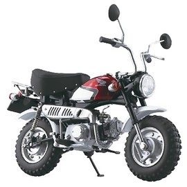Aoshima Bunka Kyozai Skynet 1/12 Finished Bike Honda Monkey Special Shasta White