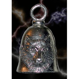 Wolf Guardian Bell and hanger