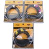 Durable Slim Bicycle Security Combination Lock for Convenient Riding Bicycle Lock Yellow 3ea
