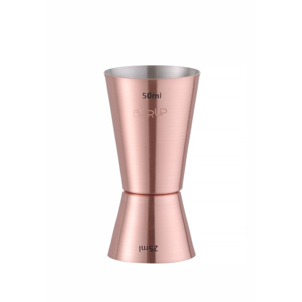 HENDI BarUp Cocktail Measuring Cup, 2 Different Quantities, Polished Design,