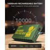 LEKATO Built-in 10000mAh Rechargeable Battery Guitar Pedal Power Supply, 10