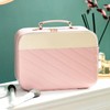Makeup Case Large Capacity PU Leather Waterproof Portable Cosmetic Box