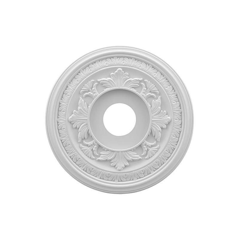 Ekena Millwork CMP16BA Baltimore Thermoformed PVC Ceiling Medallion (Fits Canopies