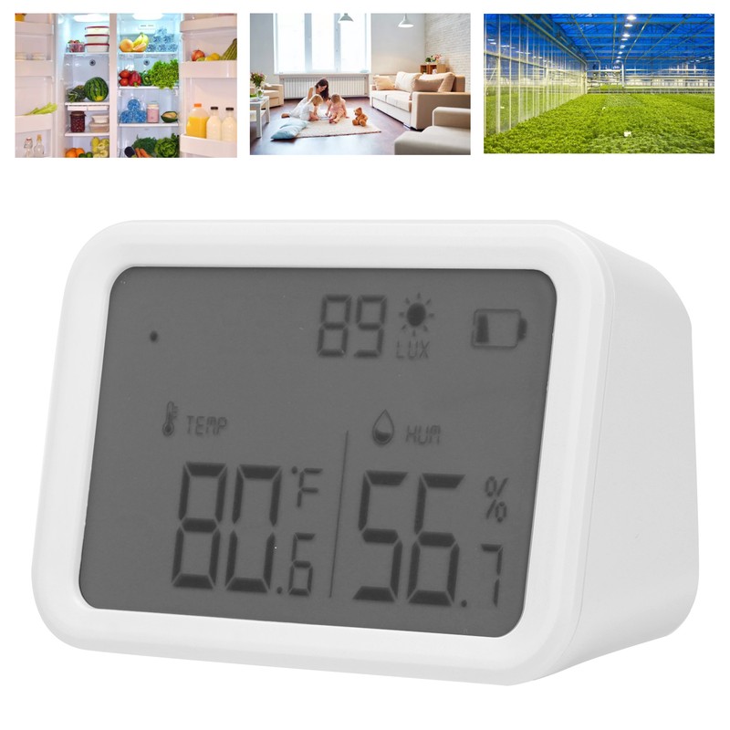 Temperature and Humidity Sensor for TUYA with Intelligent Switch LCD