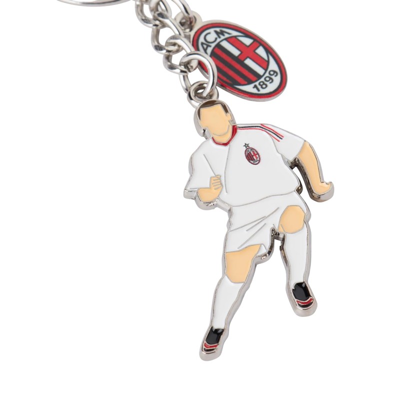 A.C. Milan Portachiavi 2002/03, Logo Ufficiale, Idea Regalo, Prodotto Ufficiale