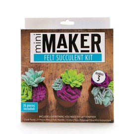 Leisure Arts Mini Maker Felt Kit, Blue