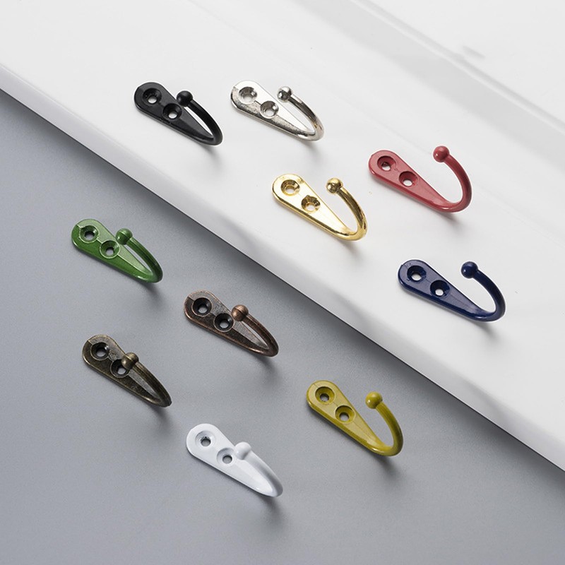 VIPERMARK 4 Pcs Wall Mounted Hooks for Bedroom,Bathroom,Kitchen,and Cabinet Hangers