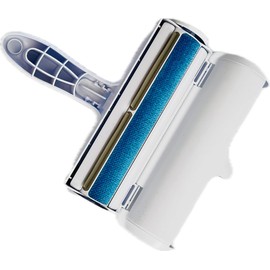 Auroni Pet Hair Remover, Lint Roller with Self Cleaning Function, White, for Dog Hair and Cat Hair, Reusable, Lint Brush for All Pet Hair, for Sofa, Bed, Carpet