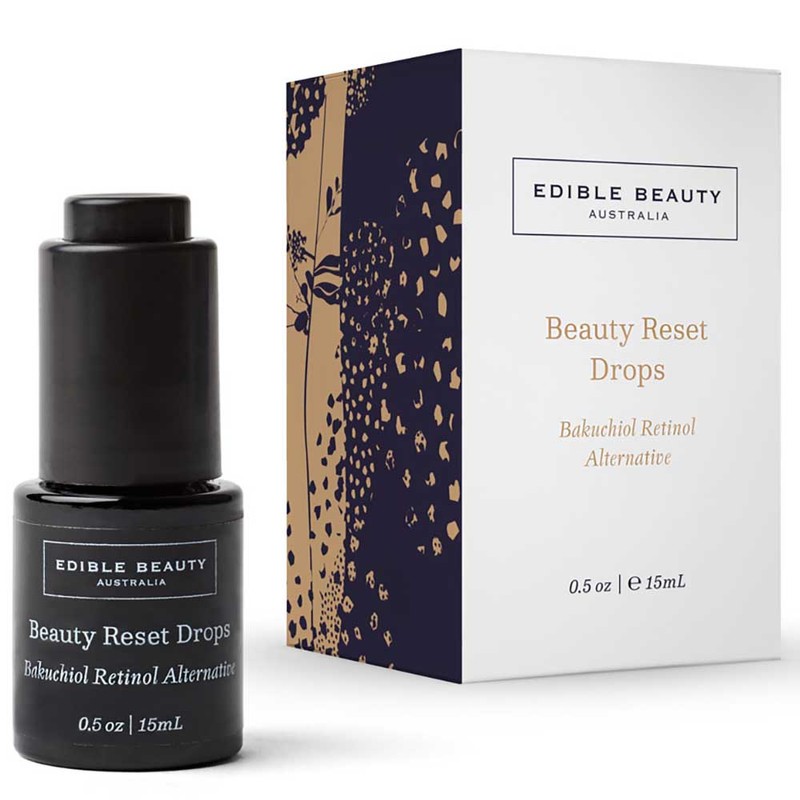 Edible Beauty Beauty Reset Drops - Bakuchiol Retinol Alternative, 15ml
