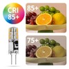 SCHERARX 10 Pcs G4 LED Bulbs, Warm White Light 3000K