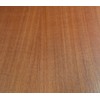 Sapele Ribbon Mahogany Wood Veneer 24" x 24" on Wood