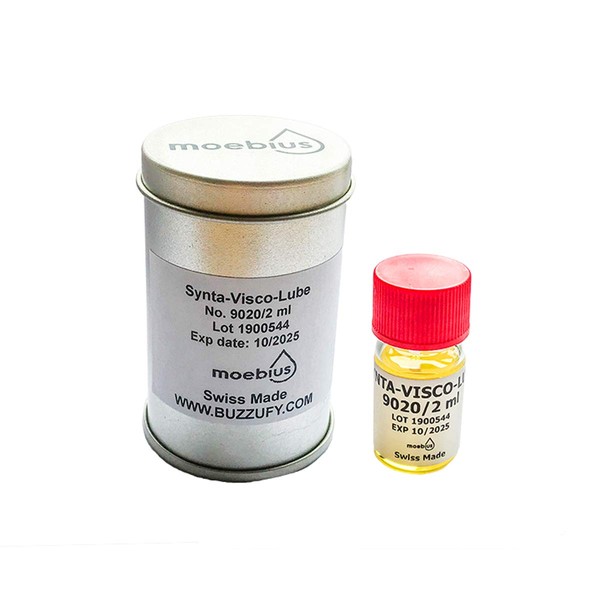 Genuine Moebius 9020 Synthetic Synt-a-visco Lube 2ml Watch Oil Oiler
