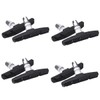 VERISSY Brake Shoe Set of 8 V-Brake Pads for Bicycles,