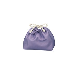 Tatsumiya iro Clenze Antibacterial Drawstring Bag, Blueberry, Size (W x D x H): Approx. 7.1 inches (18 cm), D4.3 inches (11 cm), H17.5, 33710