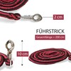 Lead Rope with Panic Hook for Horses - Tie Rope