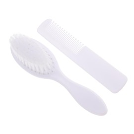 SHOWERORO 1set Portable Massage Brush Hair Care Comb Kit for Newborn Scalp Relaxation Gentle Daily Grooming Material for Sensitive Skin