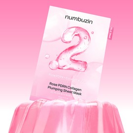 Numbuzin [Numbuzin]No.2 Rose PDRN Collagen Plumping Sheet Mask (5ea)