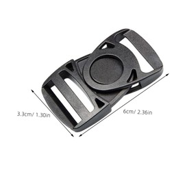 BESPORTBLE 50pcs Rotary Safety Buckles for Backpacking - Durable Multifunctional Release Buckles for Travel - Hiking & Outdoor Gear Ideal for Backpack Accessories and Camping Essentials