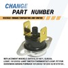 2 PCS 10123532 Furnace Temperature Limit Switch Thermostat L350F Replacement