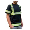 Reflective Safety Work Shirts for Men - High Visibility Short