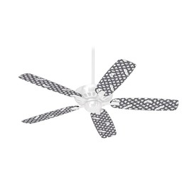 Locknodes 01 Lavender - Ceiling Fan Skin Kit fits most 42 inch fans (FAN and BLADES SOLD SEPARATELY)