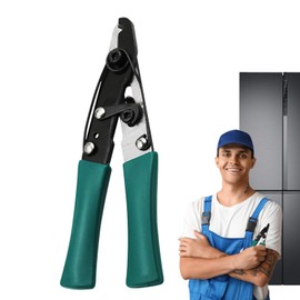 Tube Cutting Plier | Steel Tubing Cutter Tool Wire Cutting Pliers,Multipurpose Capillary Tube Scissors Refrigeration Tube Slicer for Air Conditioner Refrigerator Repair