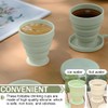 Foldable Cup, Pack of 2 Foldable Cups, Foldable Cups with