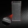 TEAMWILL Black Real Carbon Fiber Decal Center Console Armrest Box