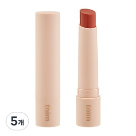 THEM Refreshing Glow Lip Balm, 02 Apricot, 2.3g, 5 pcs / 띰 리프레싱 글로우 립 밤, 02 애프리콧, 2.3g, 5개