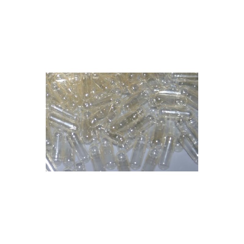nagamil Empty Vegetarian HPMC Capsules, Size: 00, Transparent - Pack