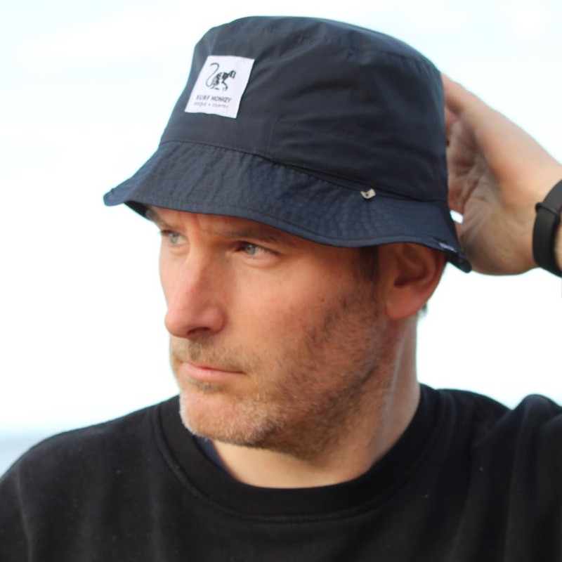Surf Monkey Recycled Bucket Hat Adult Waterproof Fishing Hat One