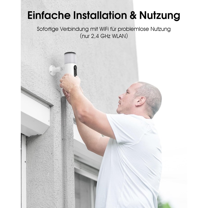 ANRAN 2K Outdoor Security Camera WiFi Enabled Motion Detection 2