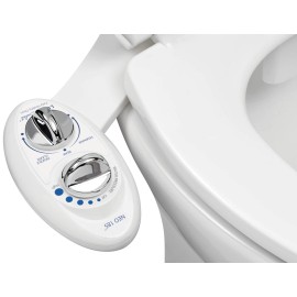 LUXE Bidet NEO 185 - Self-Cleaning, Dual Nozzle, Non-Electric Bidet Attachmen...