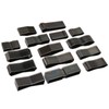 15Pcs Hollow Punch Cutter Hardened High Carbon Steel Rich Sizes