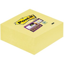 Post-it 2014-SCY Haftnotiz Super Sticky Würfel 76 x 76 mm, gelb, 270 Blatt