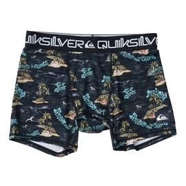 Quiksilver CONNECT Men's Swim Shorts, Black, M