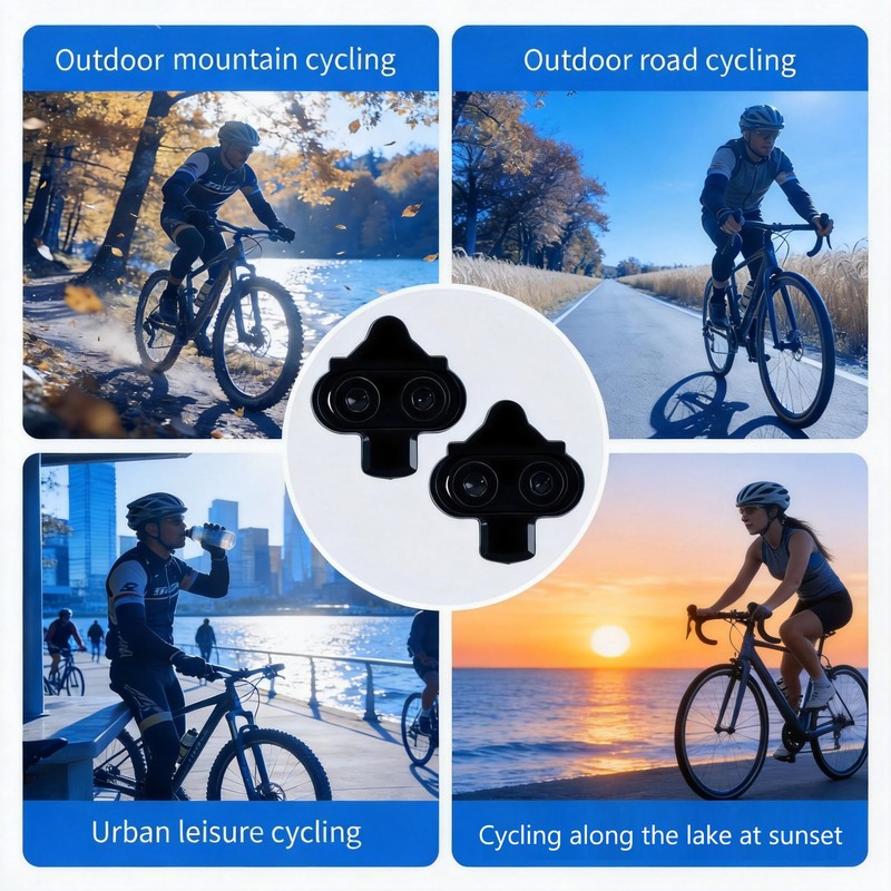 SPD Cleats Compatible with Shimano SH51 SH56, Bike Cleats Anti-Slip
